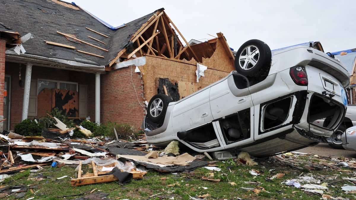 Coping with tornado damage is very difficult.